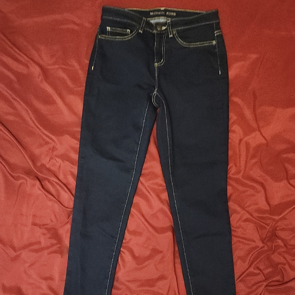 Michael Kors Women's Navy Skinny Jeans
